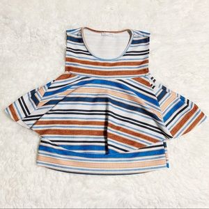 Zara Trafaluc Peplum Top